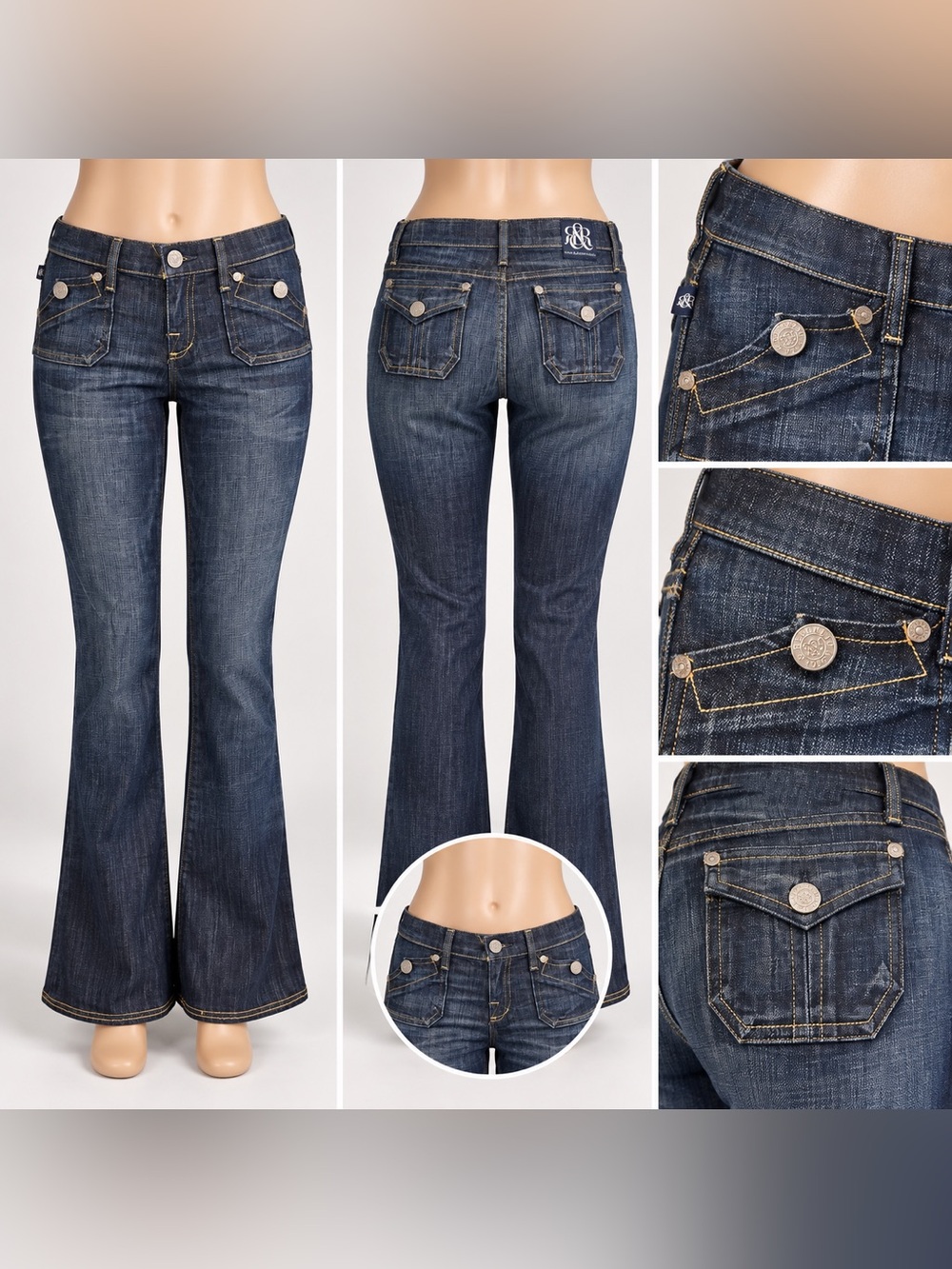 Rock & Republic Bootcut Jeans — Size 27 / Approx. 30” Waist